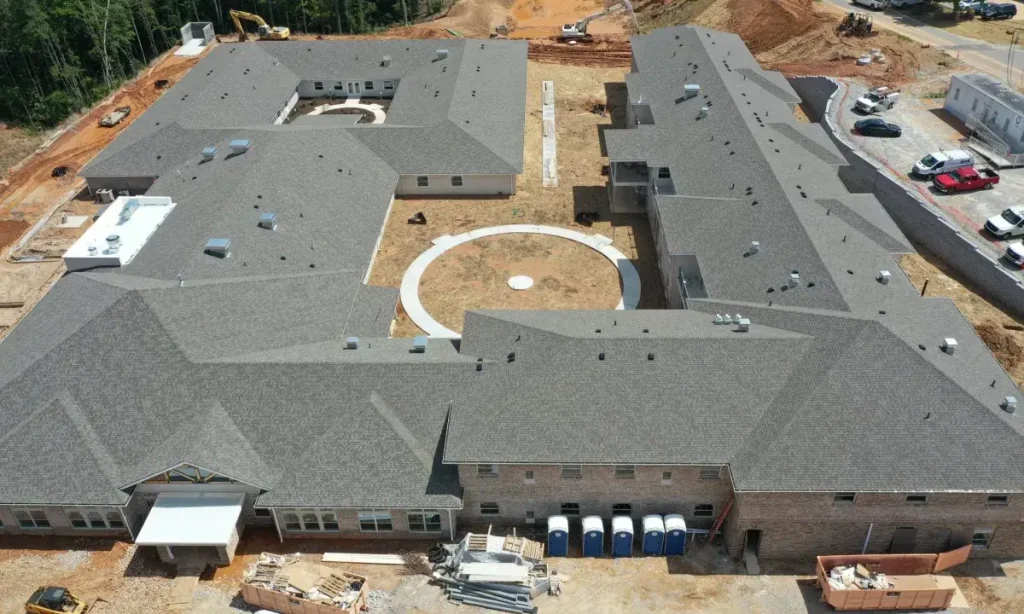 Commercial roofing project by Northpoint Roofing